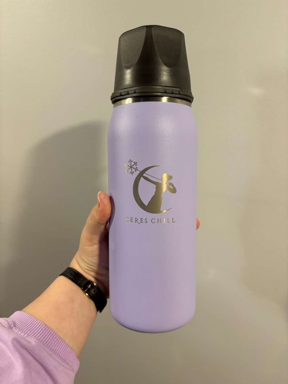 Ceres Chill Lavender Stainless Water Bottle